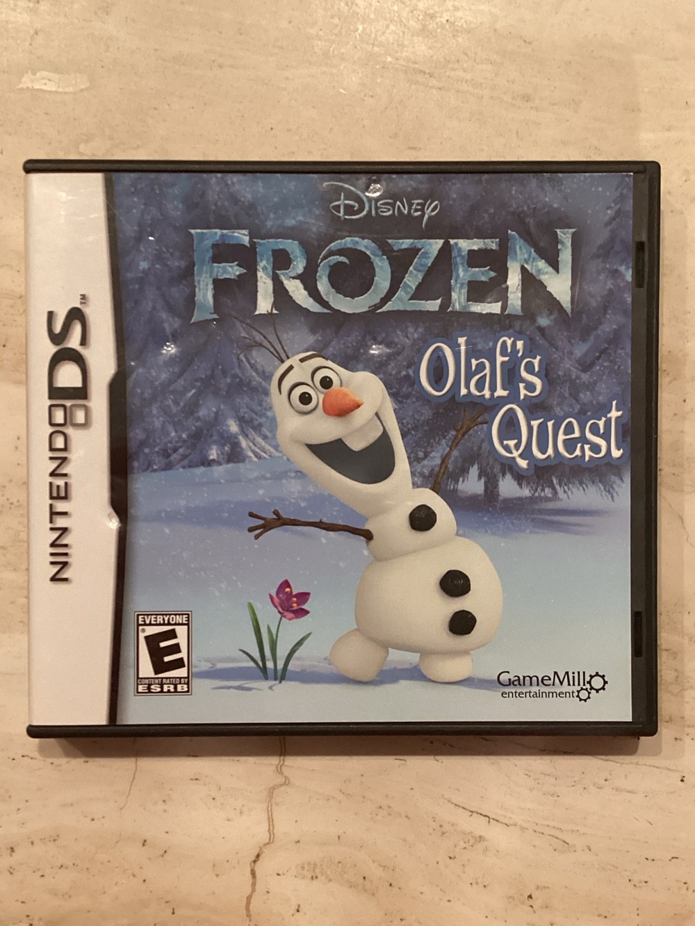 Disney Frozen Olaf's Quest Nintendo DS Game CIB Tested Working